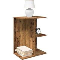 Berkfield Home Bedside Tables 2 pcs Old Wood 46.5x29x61 cm Engineered Wood in Brown