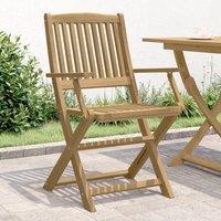 Berkfield Home Folding Garden Chairs 4 pcs 57.5x54.5x90 cm Solid Wood Acacia in Brown