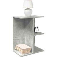 Berkfield Home Bedside Tables 2 pcs Concrete Grey 46.5x29x61 cm Engineered Wood