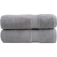 Premium Shower Towels SOLUND 2pcs Grey 70x140cm 600gsm