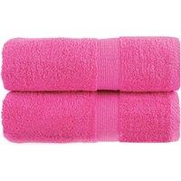 Premium Guest Towels SOLUND 2 pcs Pink 30x50 cm 600 gsm