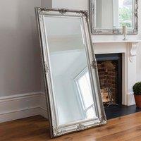 Agenzia 14 Antique Leaner Mirror 84cm x 172cm in Silver | Size: Large
