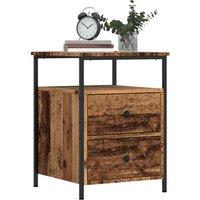 Bedside Cabinets 2 pcs Old Wood 44x45x60 cm Engineered Wood