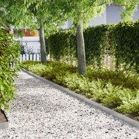 Berkfield Home Lawn Edgings 20 pcs 100x0.5x15 cm Galvanised Steel in Silver