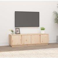 TV Cabinet 140x40x40 cm Solid Wood Pine