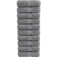 Premium Soap Towels SOLUND 10pcs Grey 30x30cm 600gsm