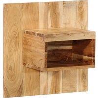 Bedside Cabinet 50x27x50 cm Solid Wood Acacia