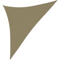 Berkfield Home Sunshade Sail Oxford Fabric Triangular 5x5x6 m Beige