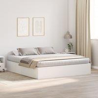 Bed Frame White Wood King Storage Bed Frame Rectangular