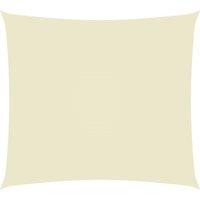 Sunshade Sail Oxford Fabric Rectangular 5x6 m Cream