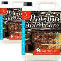 Homefront Hot Tub Anti Foam Suitable for All Hot Tubs 10L in Clear