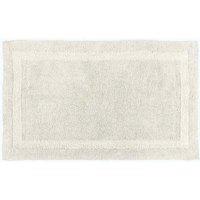 Homescapes Luxury Extra Large Bath Mat Reversible 1600GSM 100% Cotton, 70 x 120cm in Cream | Size: 70 x 120 cm