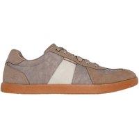 PLACER Low Profile Lace Up Sneaker Taupe