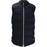 Heat Holders Men's Winter Insulated Gilet | Midweight Fleece-Lined Hybrid Vest Full Zip in Black | Size: Large