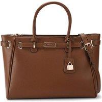 Carvela Women's 'Violet Belted Tote' Bag in Tan
