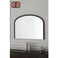 Yearn Mirrors Endless Curved Mantle Mirror Black