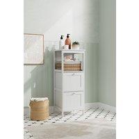 Wooden Compact Bathroom Cabinet with Drawers