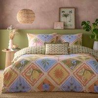 Furn Florala Printed Duvet Cover Set | Size: Super King
