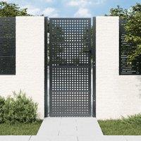 Garden Gate Anthracite 105x225 cm Steel