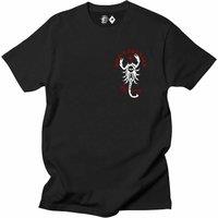Rum Knuckles Men's Scorpio T-Shirt in Black | Size: 5XL