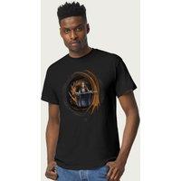 Anne Stokes Men's The Truth Sleeping Dragon Collection T-Shirt in Black | Size: Medium