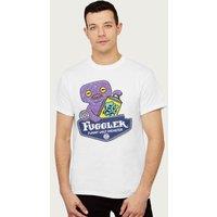 Fuggler Men's Squidge Funny Ugly Monsters T-Shirt in White | Size: Medium