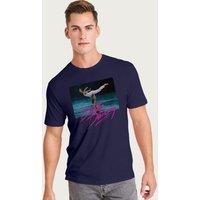 Dirty Dancing Men's Lake Lift Scene T-Shirt in Navy | Size: Large
