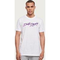 Dirty Dancing Men's Classic Text Movie Logo T-Shirt in White | Size: Large