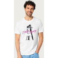Dirty Dancing Men's Movie Poster Art T-Shirt in White | Size: XL