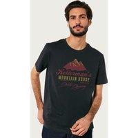 Dirty Dancing Men's Kellerman's Mountain House Catskill Mountains T-Shirt in Black | Size: Small