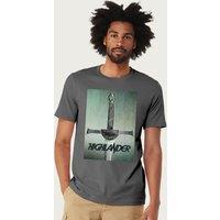 Highlander Men's 1986 Macleod Broadsword T-Shirt in Charcoal | Size: 2XL