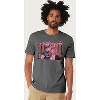 Dirty Dancing Men's Nobody Puts Baby In A Corner Johnny & Frances T-Shirt in Charcoal | Size: 2XL