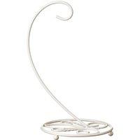 Orsina Banana Hanger, Elegant Chrome Finish Stand For Hanging Bananas, Helps Prevent Bruising & Promotes Even in Cream