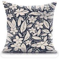 Luxury Living Blossom Large Outdoor Water-repellant Cushion - Blue | Size: 1 Pack