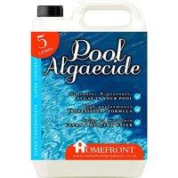 Homefront Pool Algaecide - Removes Algae From Pools, Hot Tubs & Spa 5L in Clear