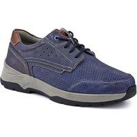 Easyfit Men's Suede Trainers in Navy | Size: 9