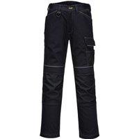 Portwest Men's PW3 Work Trousers in Black | Size: 34R