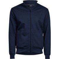 TEE JAYS Men's Full Zip Jacket in Navy | Size: Medium