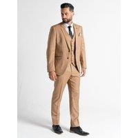 V2 Classic Men's Henry - Sand Three Piece Suit in Light Sand | Size: 42R