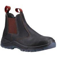 Hard Yakka Men's 'Banjo NS' Safety Boots in Brown | Size: 7
