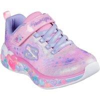 Skechers Women's Eternal Heart Lights Trainers in Light Pink | Size: 2