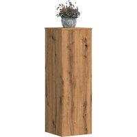 Berkfield Home Plant Stands 2 pcs Artisian Oak 33x33x100 cm Engineered Wood in Brown | Size: 33 x 33 x 100 cm