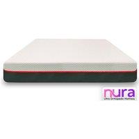 Nura Sleep Nura 40HD 25cm Thick Ultra Orthopedic Extra Firm Memory Foam Mattress in White | Size: King