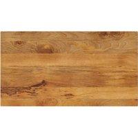 Table Top 110x50x3.8 cm Rectangular Solid Wood Mango