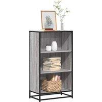 Berkfield Home Book Cabinet Grey Sonoma 60x35x107.5 cm Engineered Wood