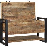 Storage Chests Rough Mango Solid Rough Mango Wood 80 x 35 x 45 cm