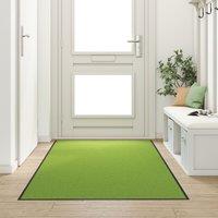 Berkfield Home Doormat Green, Black Polyamide 300 x 120 x 0.9 cm Door Mats in Green | Size: Medium