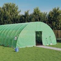 Greenhouse with Steel Frame Green 144 m≤ 24x6x2.85 m