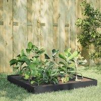 Berkfield Home Garden Raised Bed Anthracite 100x100x18.5 cm Steel