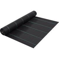 Weed & Root Control Mat Black 2x150 m PP